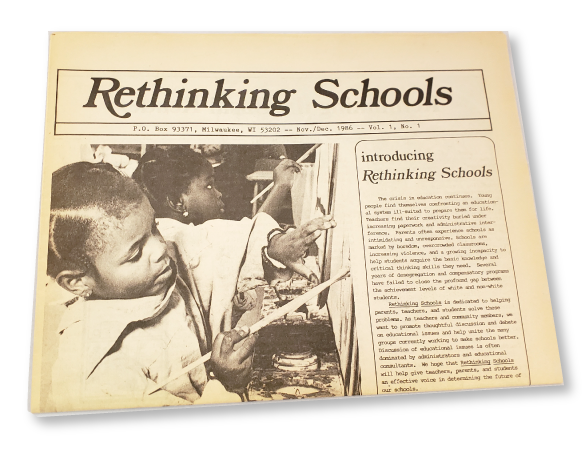 Rethinking-schools-vol-1-no-1-tabloid
